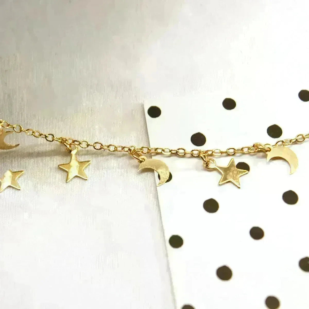 European And American Fashion Star Moon Combination Bracelet - EX-STOCK CANADA