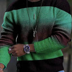 European And American New Casual Round Neck Long Sleeve Digital Printing Men's T-shirt - EX-STOCK Canada