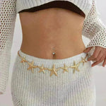 European And American Ocean Vacation Style Starfish Waist Chain Summer Beach Chain for Women - EX-STOCK CANADA