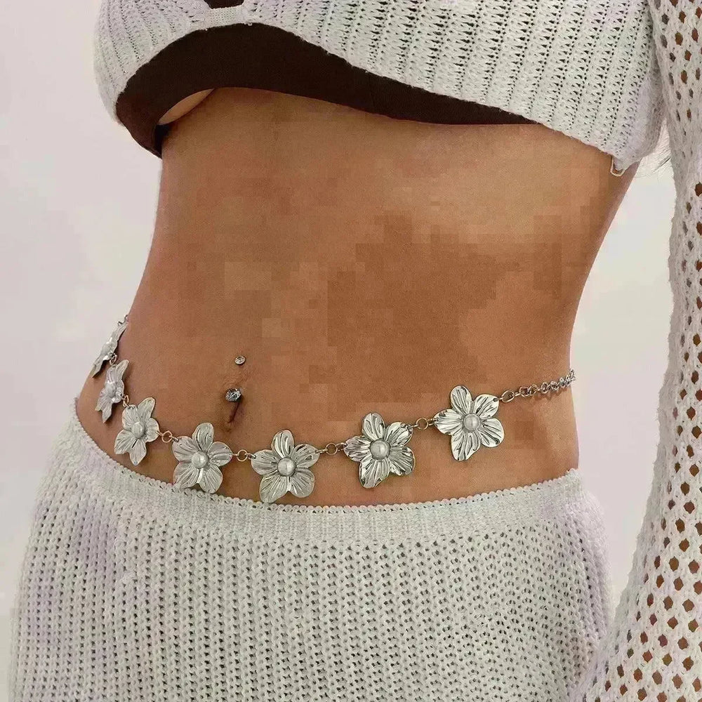 European And American Ocean Vacation Style Starfish Waist Chain Summer Beach Chain for Women - EX-STOCK CANADA