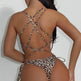 European And American Charming Strap Backless Siamese Bikini - EX-STOCK Canada