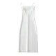 European And American Style Sold Color Sleeveless Midi Suspender Split Dress - EX-STOCK CANADA