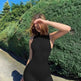 European And American Style Women Yoga Slim Rib Sleeveless Sports Jumpsuit - EX-STOCK CANADA