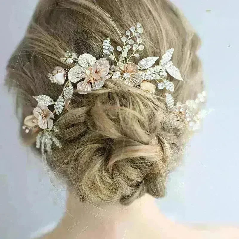 European And American Wedding Wreath Headgear - EX-STOCK CANADA
