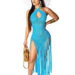 European And American Woven Two-Wear Method Fringed Beach Skirt - EX-STOCK Canada