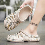 Eva Men's Summer Outer Toe Croc Half Slide Slippers - EX-STOCK Canada