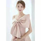 Evening Gown Bride Engagement Dress French Bridesmaid Dress - EX-STOCK CANADA