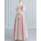 Evening Gown Bride Engagement Dress French Bridesmaid Dress - EX-STOCK CANADA