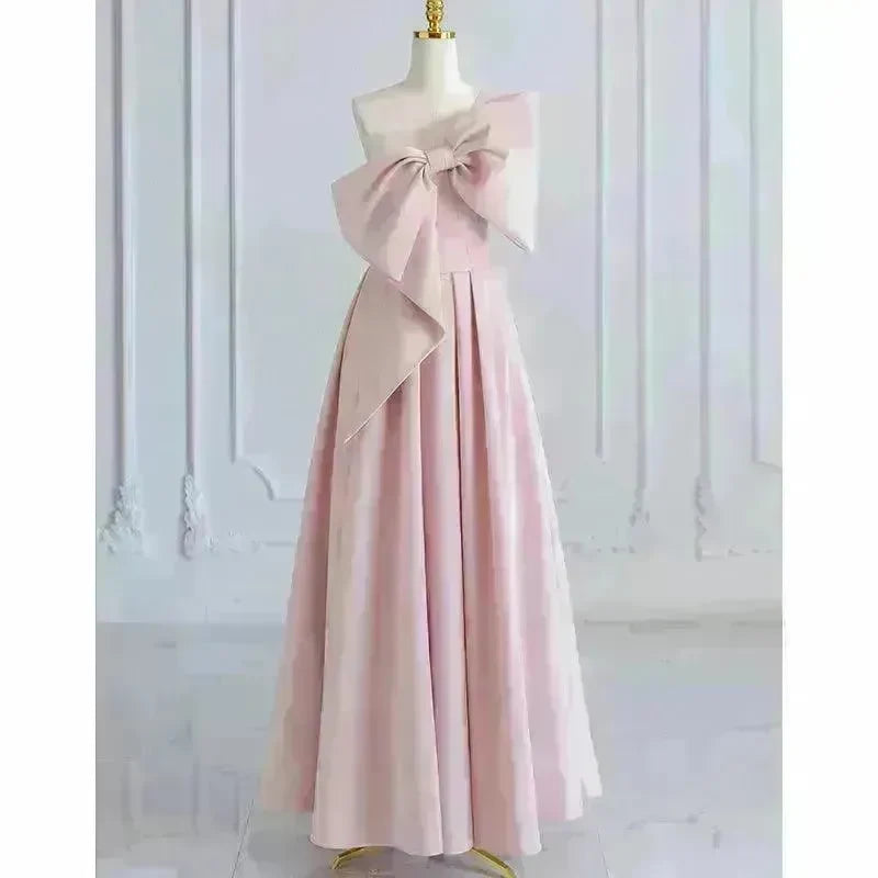 Evening Gown Bride Engagement Dress French Bridesmaid Dress - EX-STOCK CANADA