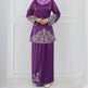 Exquisite Embroidery Two-piece Suit for Turkey Dubai Middle East Women Abaya inspired - EX-STOCK Canada