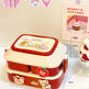 Student's Cute Multi-tiered Lunch Box Japanese Bento EX-STOCK