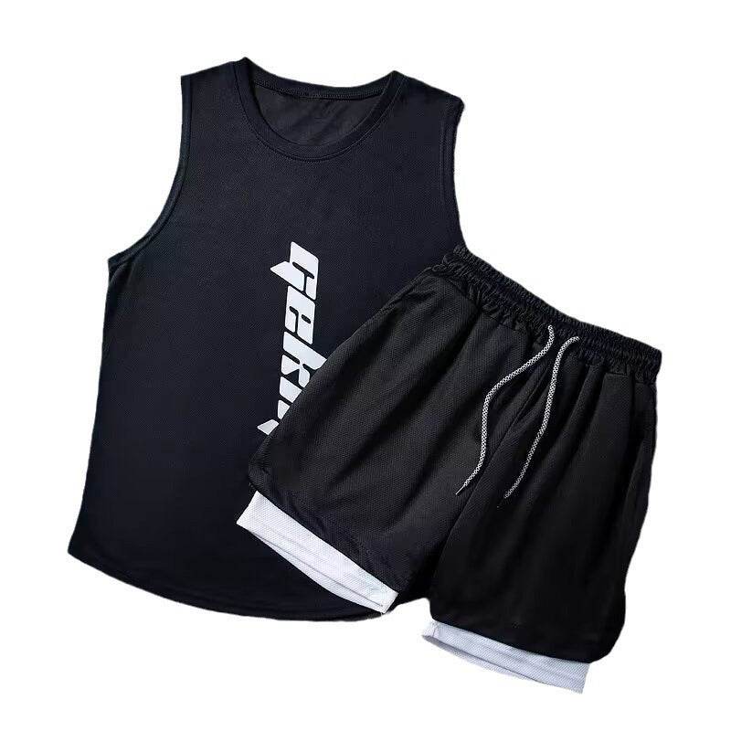 Speed Men's Athletic Shorts and Tank top Workout Clothes 2PCS - EX-STOCK Canada