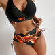 European And American High Waist Halter Bikini Women's Swimsuit - EX-STOCK Canada