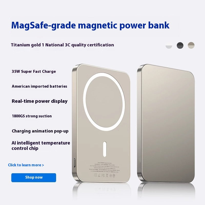 Magnetic Wireless Power Bank Magsafe EX-STOCK Canada 