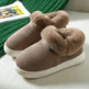 Winter Plush Cotton Shoes For Men And Women Cozy Fluffy Corduroy House Slippers Warm Slip On Fleece House Shoes - EX-STOCK Canada