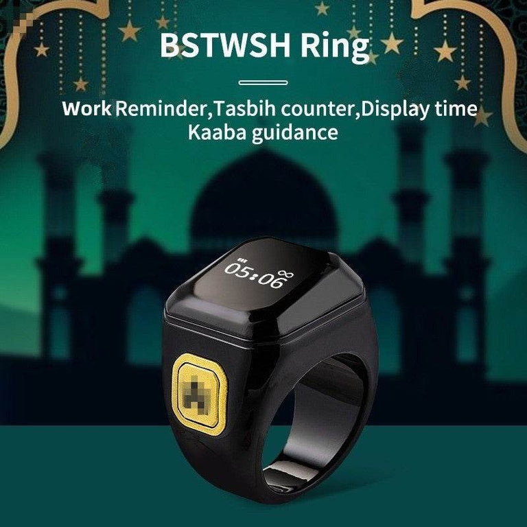 Arab Bluetooth Ring Time Reminder - EX-STOCK Canada