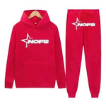 2 pcs Gothic Punk Rock Streetwear Hoodie Outfit set Unisex - EX-STOCK CANADA