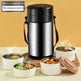 304 Stainless Steel Large Capacity Vacuum Thermal Insulated Lunch Box - EX-STOCK CANADA