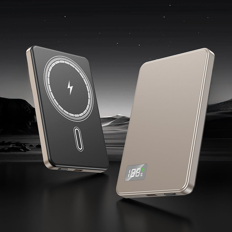 Ultra-thin Fast Charging Magnetic Power Bank With Built-in Cable EX-STOCK Canada 