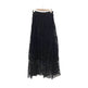 Spring Summer Crochet Lace Patchwork A- Line Beach Skirt Holiday Style Hollow-out flared flowy Maxi Skirt - EX-STOCK Canada