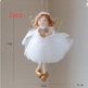 Christmas White Tulle Skirt Golden Wings Angel Girl Pendant EX-STOCK Canada 