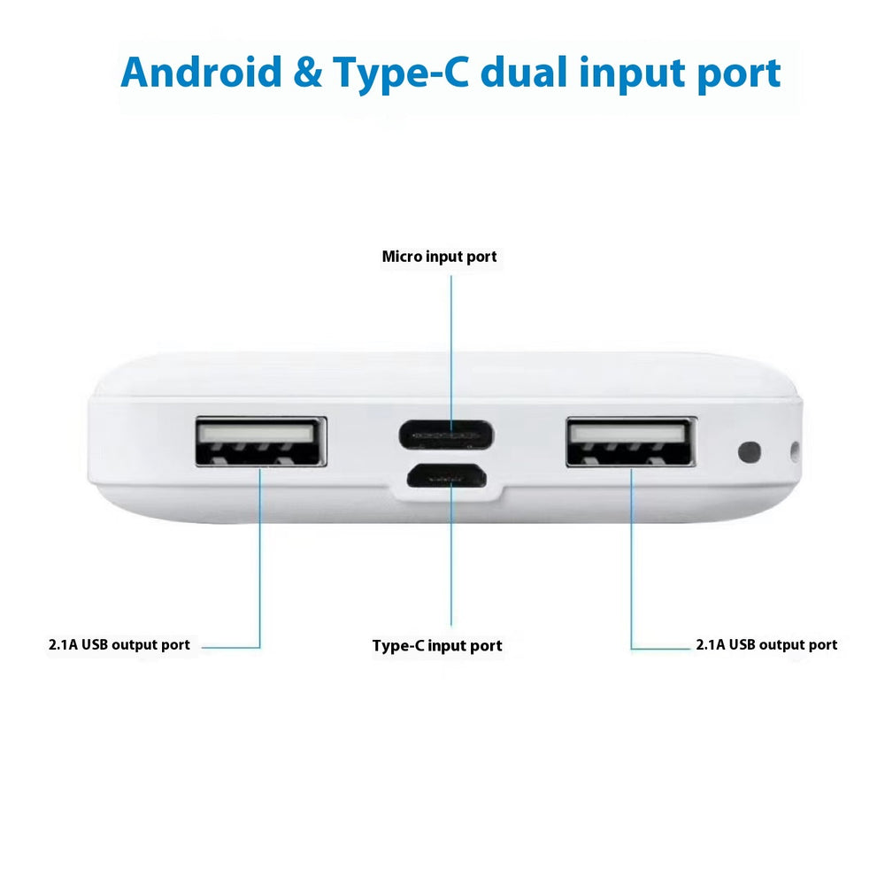 Fashion Ultra-thin Mini Mobile Power Bank EX-STOCK Canada 