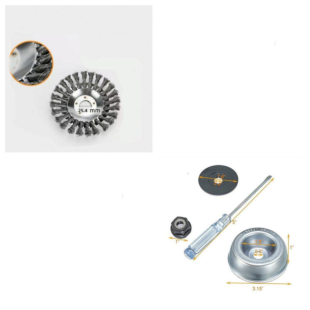 Factory Direct Sales Wire Rust Removal Lawn Mower Lawn Mower Head Lawn Mower Weeding Head Lawn Mower Weeding Filament Disc EX-STOCK Canada 