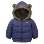Children Boy's Cotton-padded Fleece Lined Puffer Winter Jacket for Kids - EX-STOCK CANADA