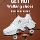 4-Wheel Heelys Skate Shoes – Retractable Roller Sneakers for Kids & Adults (EUR 33–42)