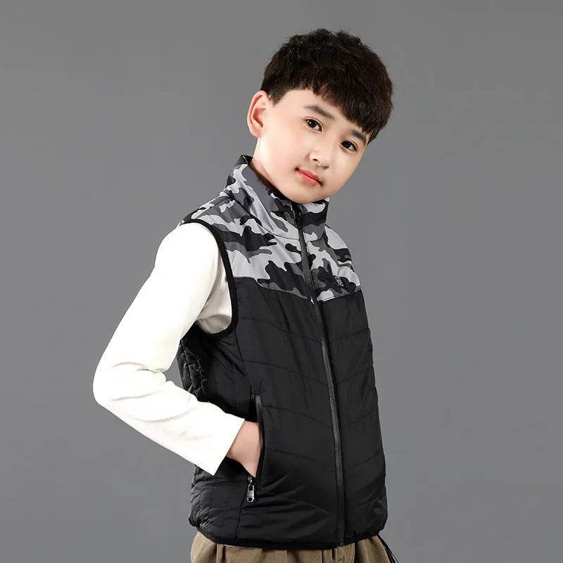 Children Thermal Winter Vest Jacket Outwear Boy Girl Kids - EX-STOCK Canada