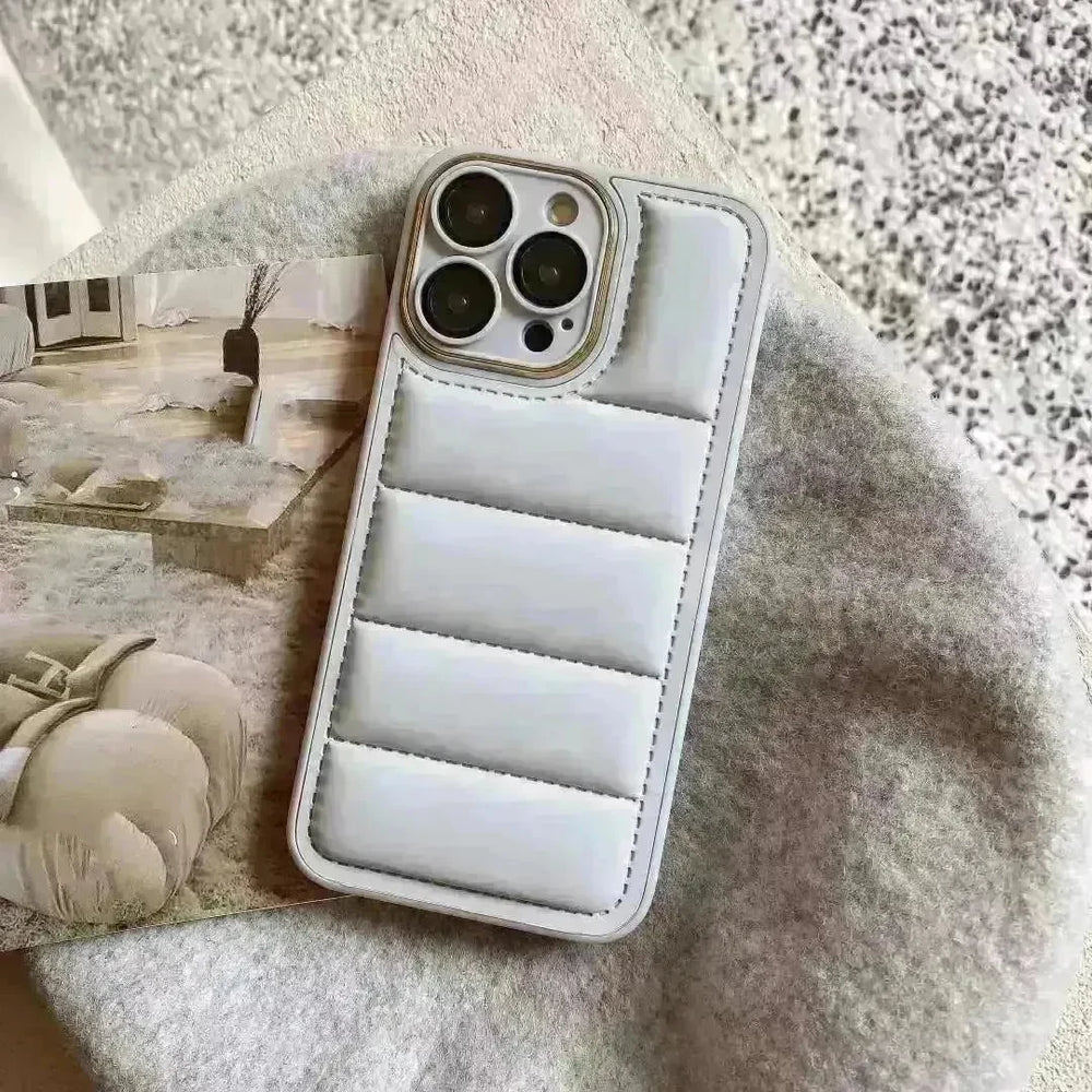 Cotton Filled Down Jacket Phone Case - EX-STOCK CANADA