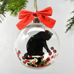 Christmas Tree Decoration Transparent Ball Hanging Decoration Scene Layout Hanging Decoration - EX-STOCK CANADA