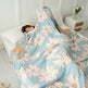 Cotton Four-layer Gauze Towel Blanket Air Conditioning Blanket Thin Duvet EX-STOCK Canada 