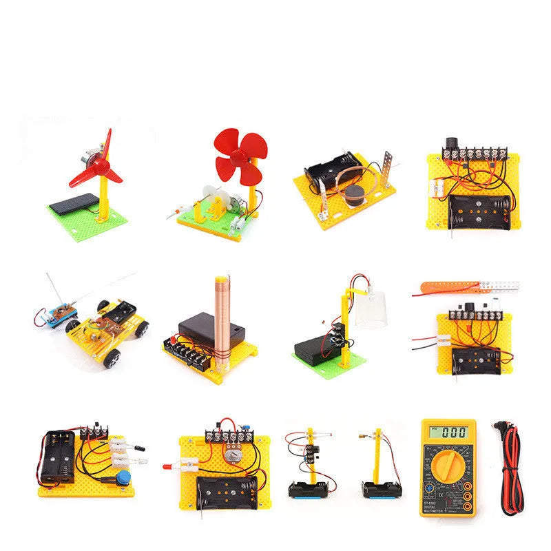 Handmade DIY Electronic Science Experiment Set Students Physical Puzzle - EX-STOCK CANADA