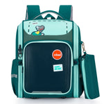 Schoolbag Boys And Girls Burden Reduction Spine Protection Water-proof Large Capacity EX-STOCK
