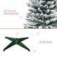 5ft Tall Pencil Artificial Christmas Tree, Holiday With Snow Flocked Branches, Green EX-STOCK Canada 