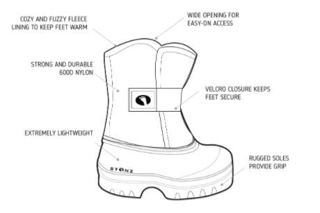 حذاء الشتاء للأطفال الصغار ستونز سكاوت EX-STOCK Canada
