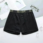 Men's Home Low Waist Pure Cotton Boxer short Breathable Underwear - EX-STOCK CANADA