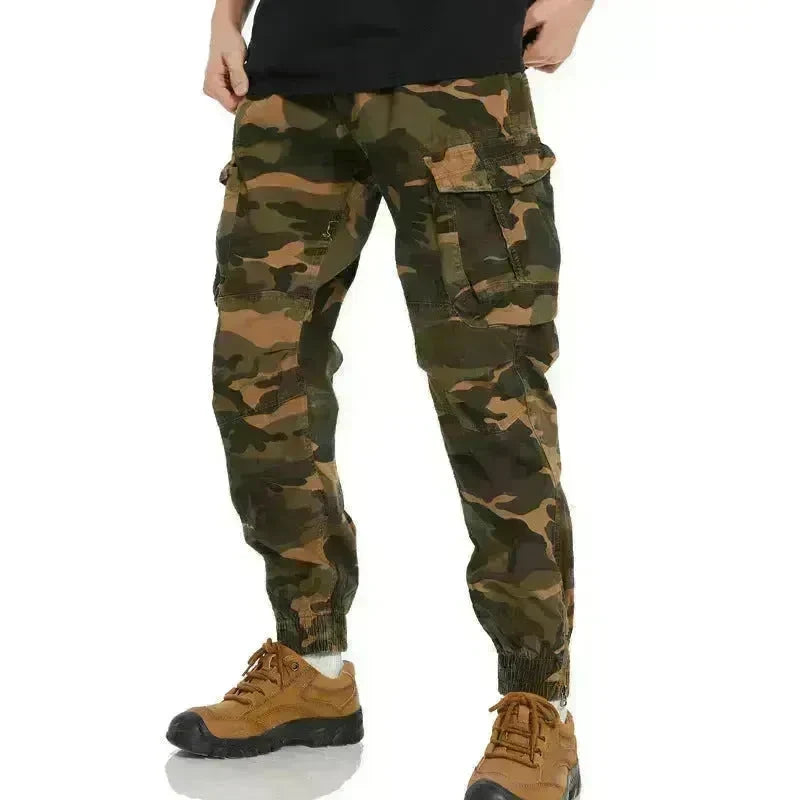 European And American Style Men's Workwear Camouflage Cargo Pants - EX-STOCK CANADA