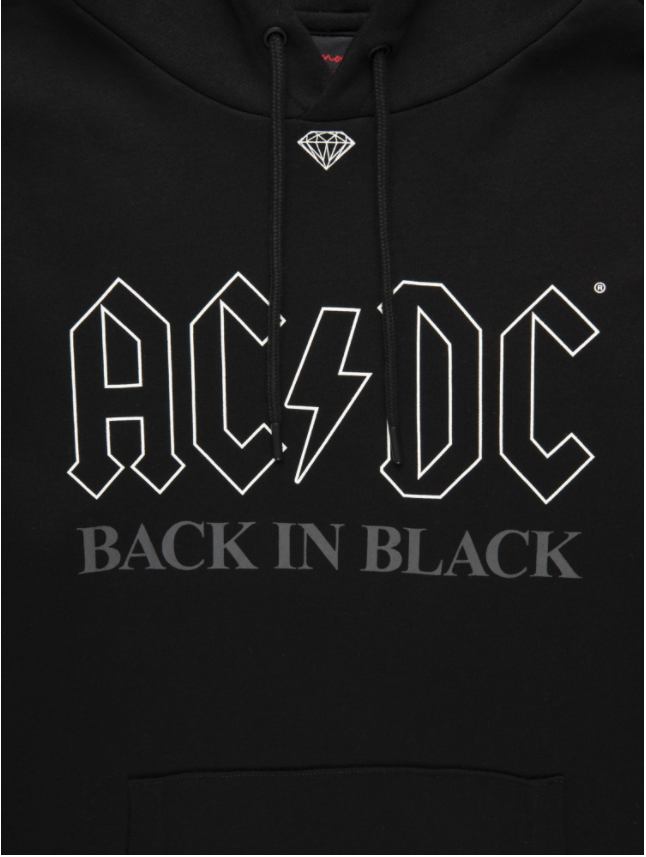 Diamond Back in Black - Sweat à capuche pour homme - EX-STOCK Canada