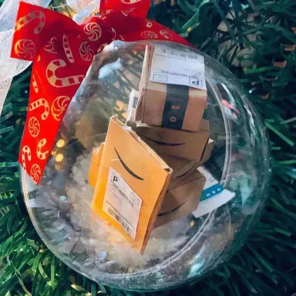 Christmas Tree Decoration Transparent Ball Hanging Decoration Scene Layout Hanging Decoration - EX-STOCK CANADA