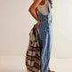 Casual Loose Denim Overalls Street Jeans Jumper Pant Denim Jumper for Women - EX-STOCK Canada