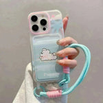Cartoon Lanyard Phone Case Card Holder Protective Case - EX-STOCK CANADA