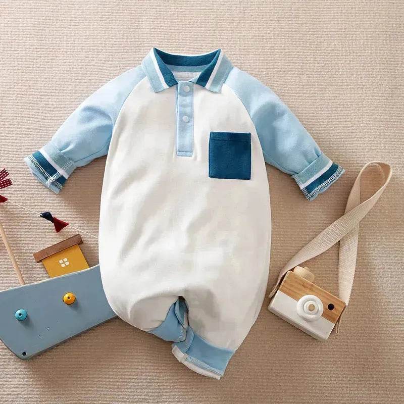 Baby One-piece Spring And Autumn Romper Baseball Uniform cloth - EX-STOCK Canada