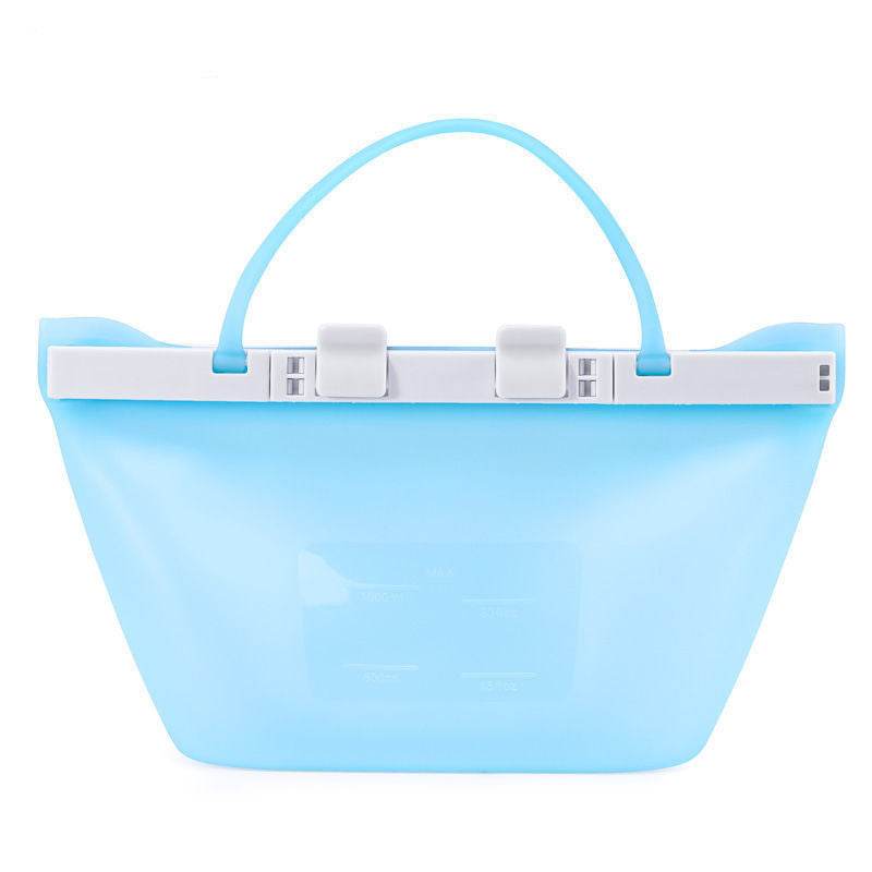 Reusable Silicone Food storage Bag Vacuum Seal Freezer Bag - EX-STOCK Canada