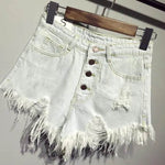Casual Summer Women Denim Short High Waists Sexy Short Jeans - EX-STOCK Canada