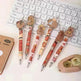 48 Pcs Cartoon Bear Acrylic Paster Pressing Pen School Supplies Gel Pen - EX-STOCK CANADA