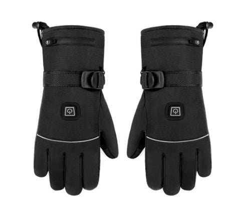 Winter Electric Heated Gloves Motorcycle Touch Screen Gloves EX-STOCK Canada 
