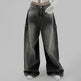 European And American Slimming High Waist Wide Legs Baggy Jeans Pant For Women - EX-STOCK Canada