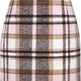 Women's High Waist Plaid Tight Pencil Wool Mini Skirt - EX-STOCK Canada